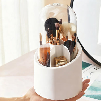 Drehbarer Kosmetik-Organizer mit Deckel