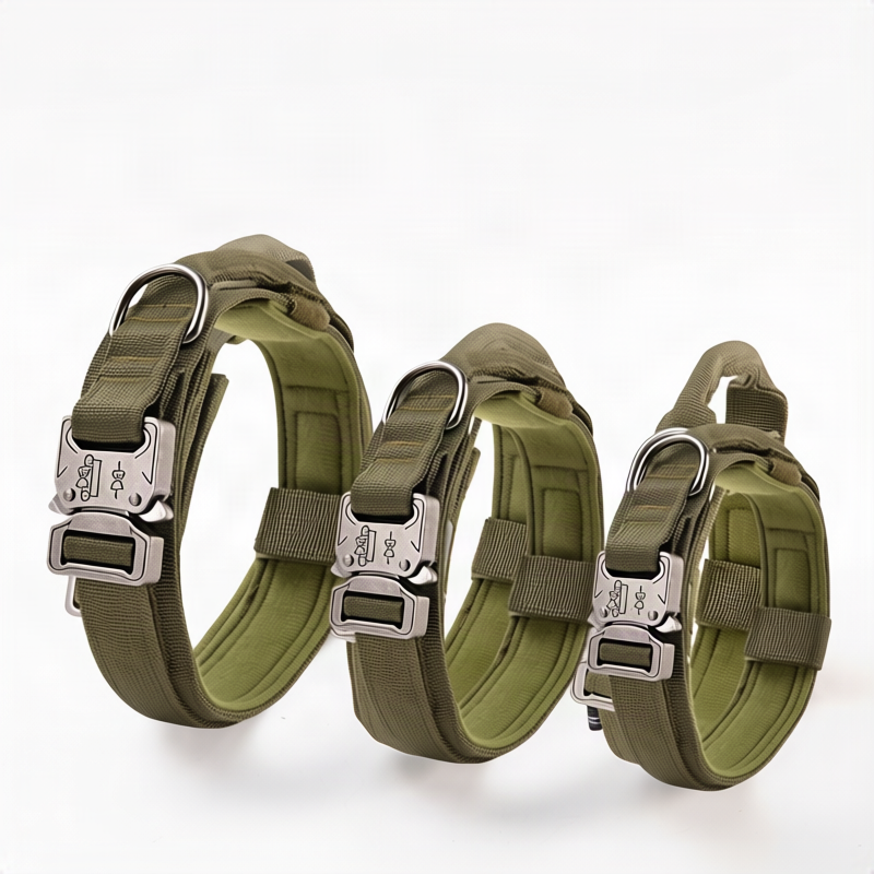 Hundehalsband aus Nylon mit Griff