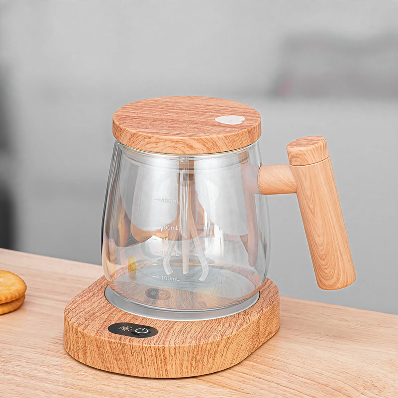 Elektrischer Rührmischer aus Glas, 400 ml, tragbar