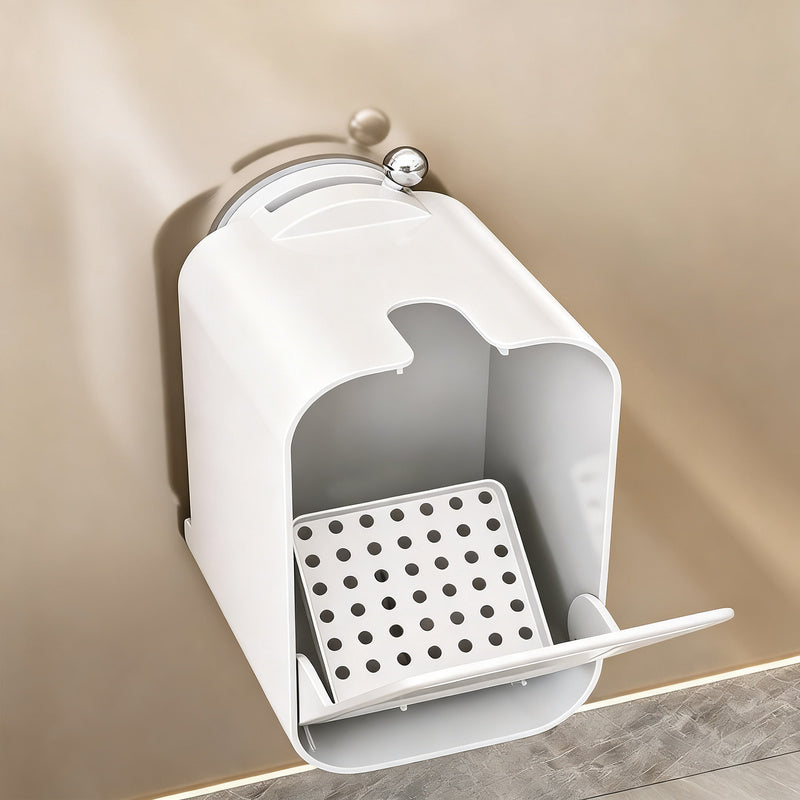 Toilettenbürste mit Saugnapf, wandmontierbar