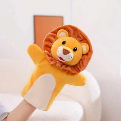 Plüsch-Handpuppe Tierserie