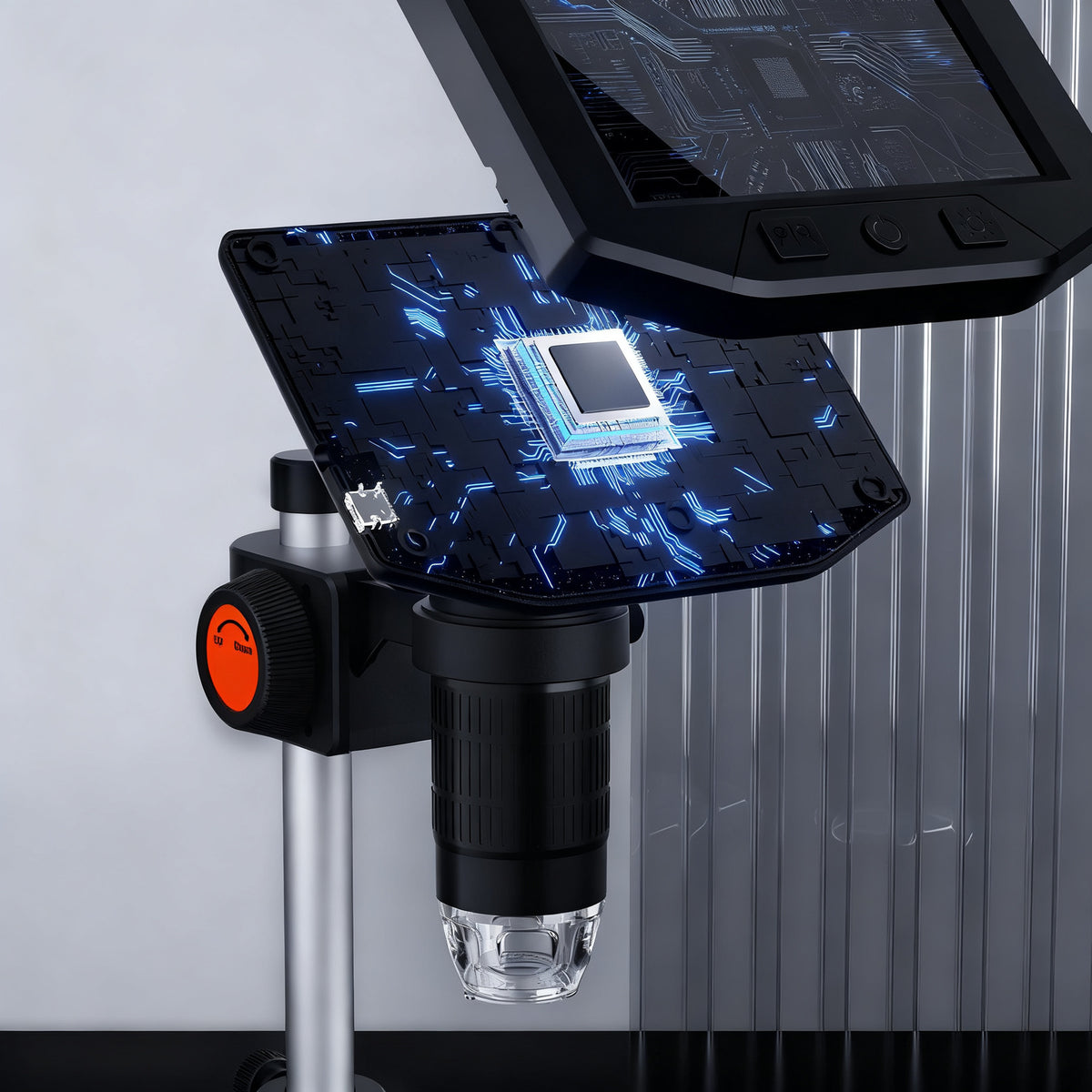 Digitalmikroskop, 1600-fache Vergrößerung, USB-Betrieb