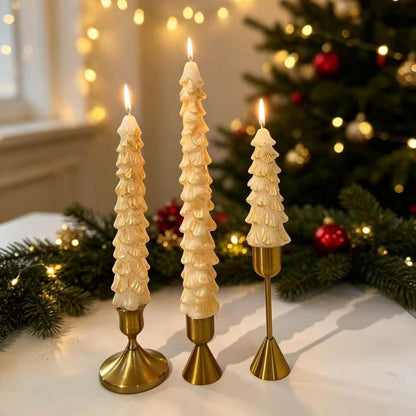 Weihnachtsbaum-Duftkerze, Sojamischung, handgefertigt