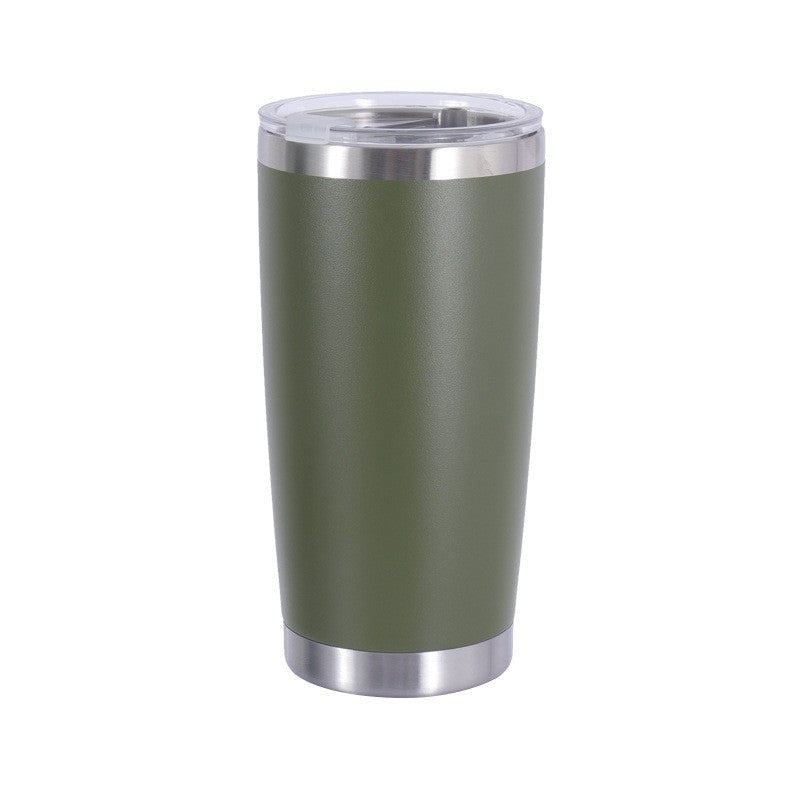Isolierbecher aus Edelstahl, 20 oz, mit Drehverschluss