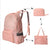 Polyester-Rucksack, 20–35 L, atmungsaktiv