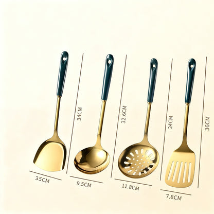 Kochbesteck-Set aus Edelstahl