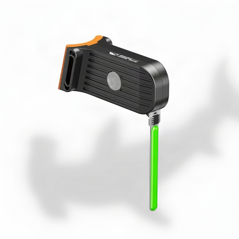 Fahrrad-Rücklicht mit Fließlicht-Effekt, USB-C