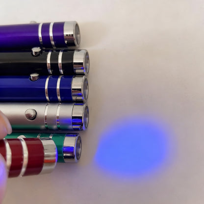 UV-Taschenlampe mit Aluminium-Gehäuse