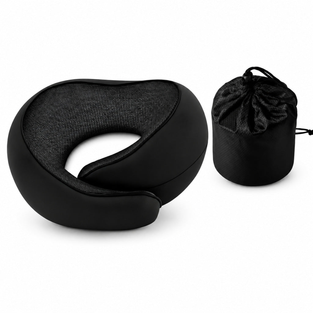 Nackenkissen aus Memory-Foam für Reisen