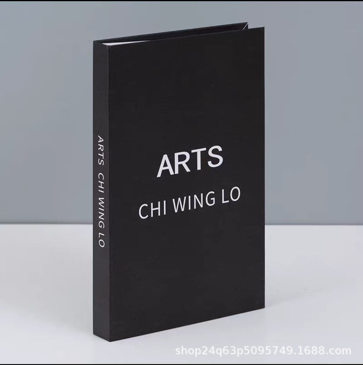 Dekoratives Kunstbuch, nordisch-minimalistisch