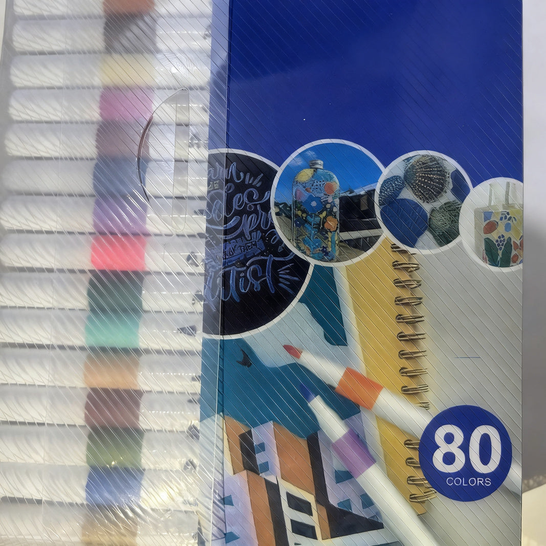 Acrylmarker-Set, 12–48 Farben, PVC-Stift