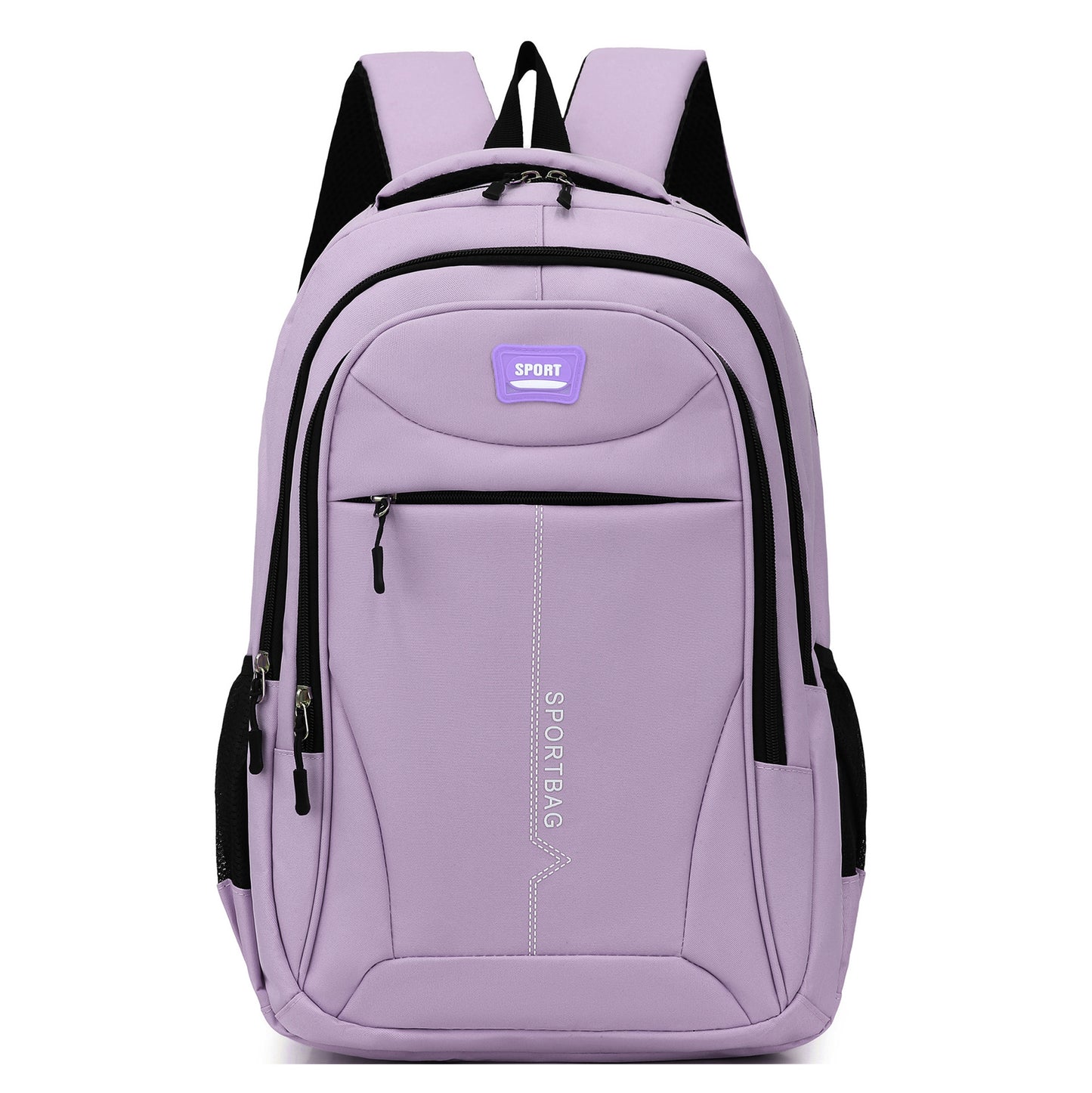 Rucksack mit Buchstaben-Druck, PVC, 20–35 L, wasserfest