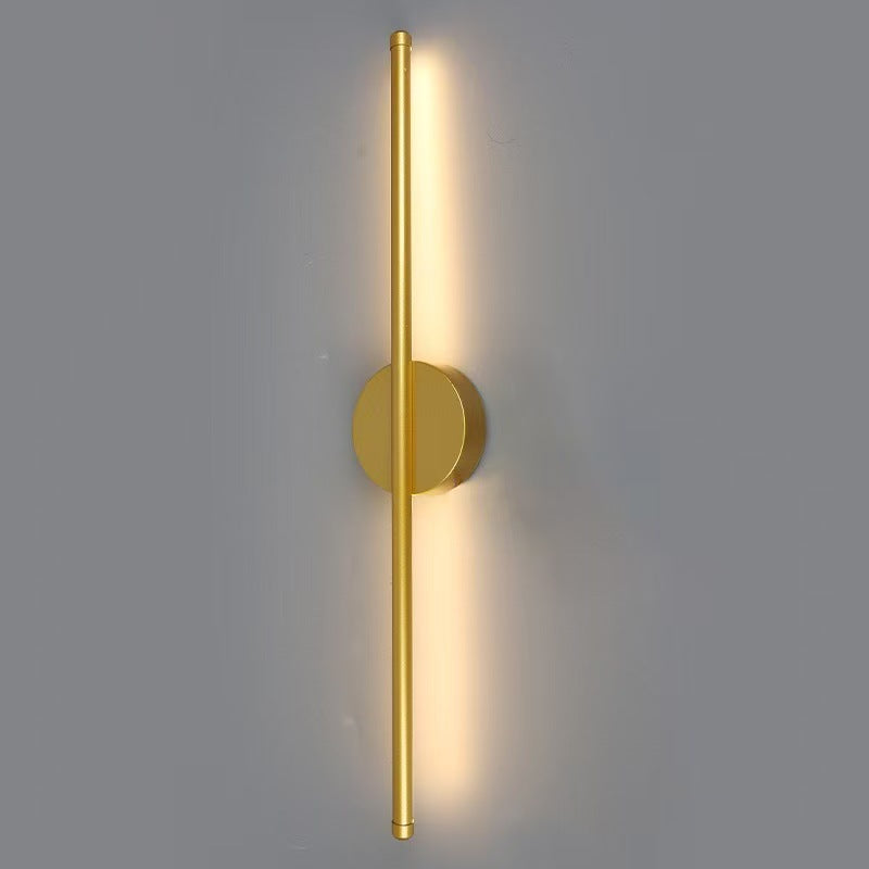 LED-Wandleuchte modern, Aluminium, Silikon