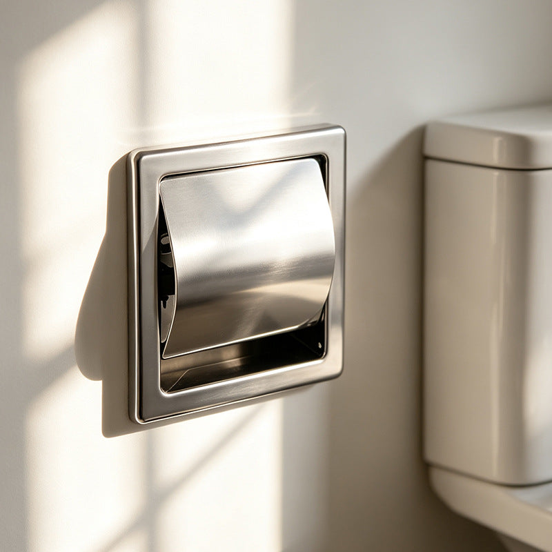 Edelstahl-Toilettenpapierhalter für Wand