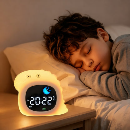 Kinderwecker mit LED-Licht und Weckfunktion