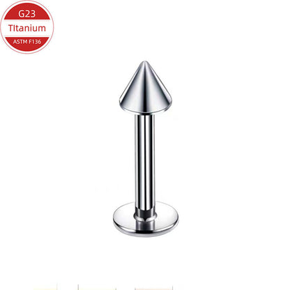 Titan-Piercingstab mit Innengewinde