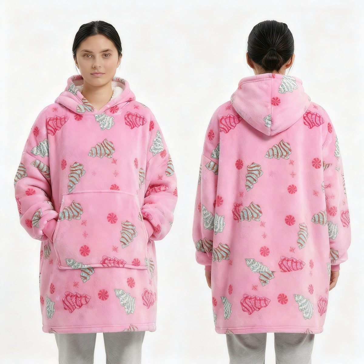 Tragbare Decke aus Fleece, 350 g/m²