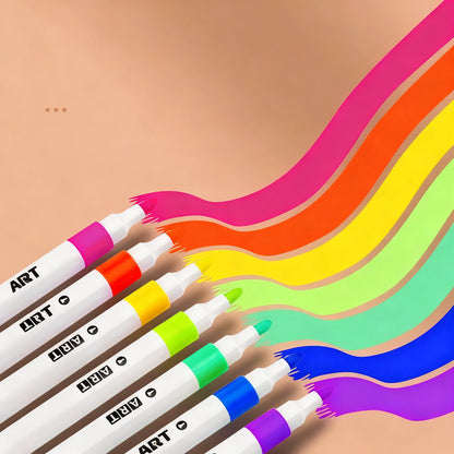 Acrylmarker-Set, runde Spitze, wasserlöslich, 12–60 Farben