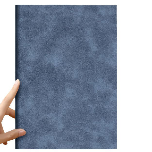 A5-Notizbuch, Echtleder, 100g Papier