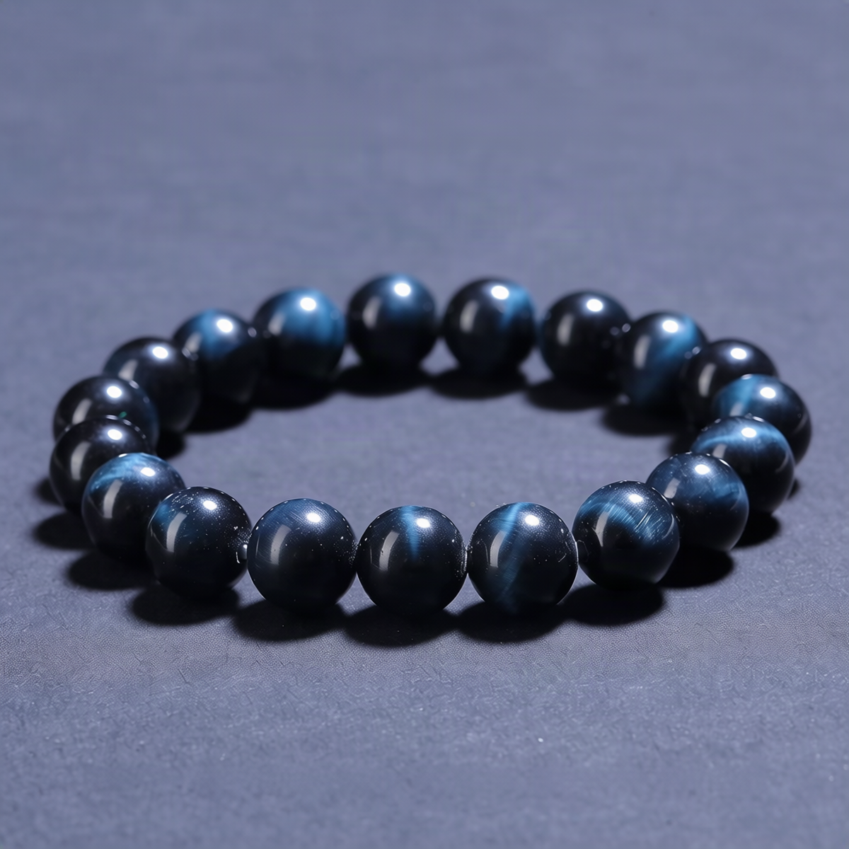 Armband aus Naturstein, 8 mm Perlen
