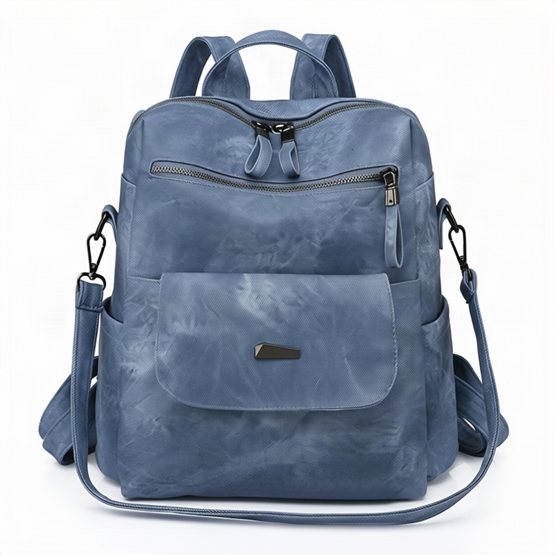 Damen-Rucksack aus PU, große Kapazität
