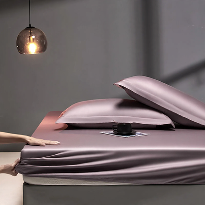Hochwertige Baumwoll-Spannbettlaken, 100 % Baumwolle, Satin-Weave