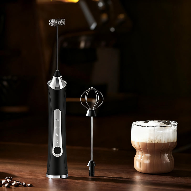 Elektrischer Milchaufschäumer, USB-C, mehrere Funktionen
