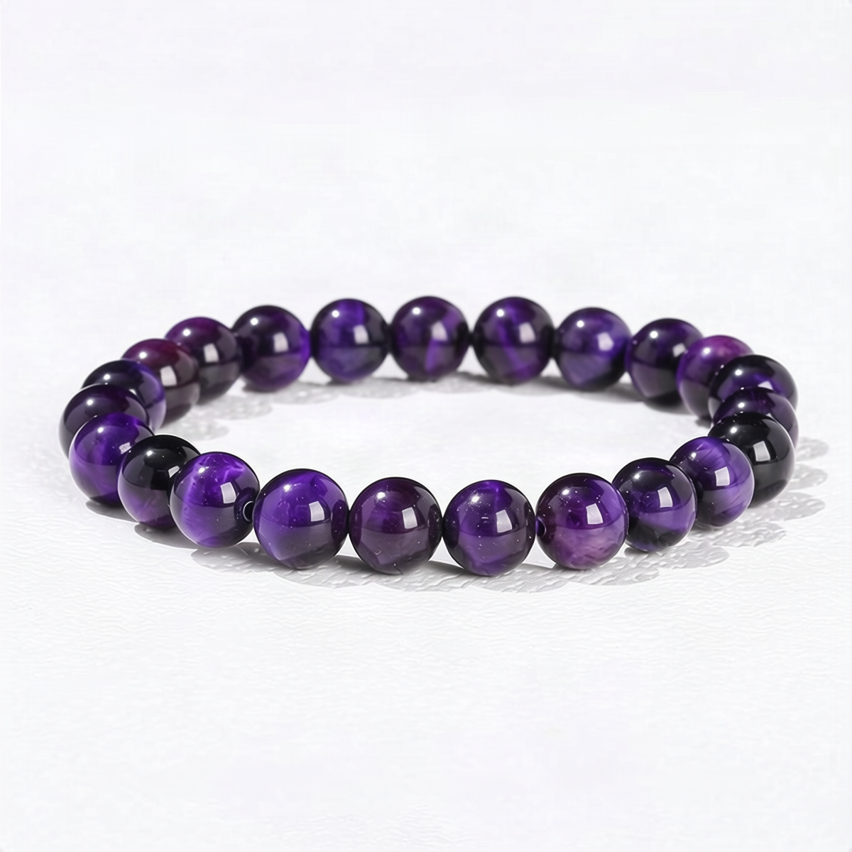 Armband aus Naturstein, 8 mm Perlen