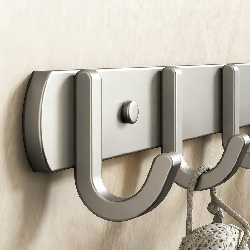 Starke Aluminium-Wandhaken mit Klebepads