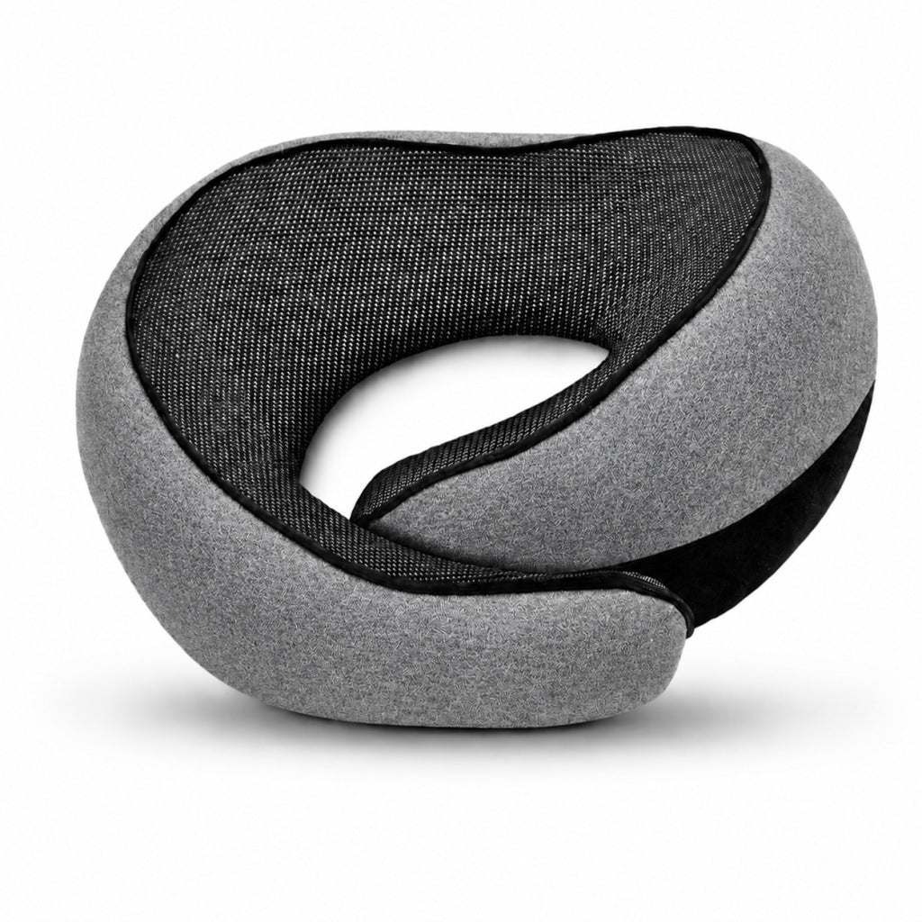 Nackenkissen aus Memory-Foam für Reisen