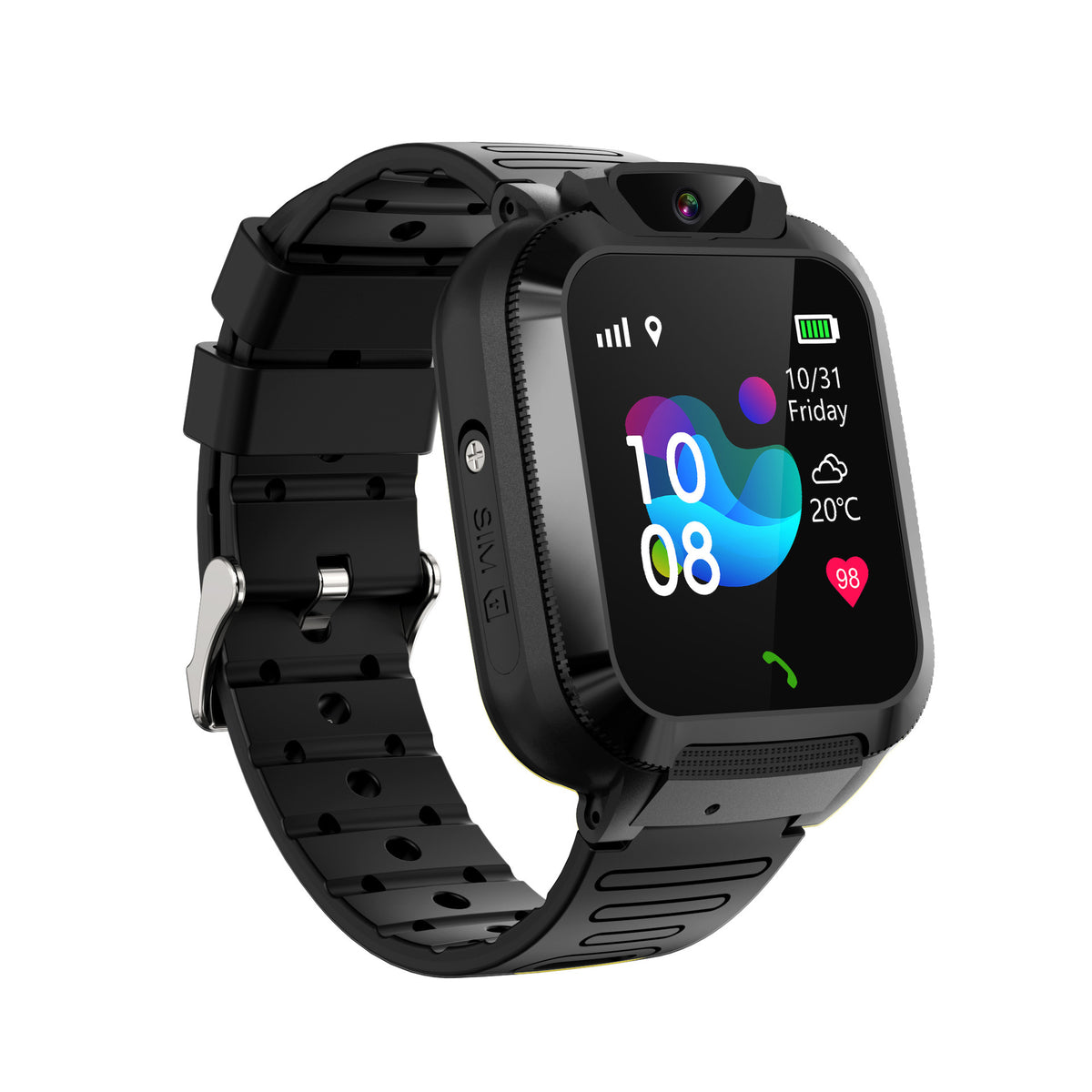 Kinder-Smartwatch mit Kamera, GPS und SOS-Taste