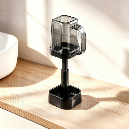 Zahnputzbecher mit verstellbarer Höhe, modernes Design