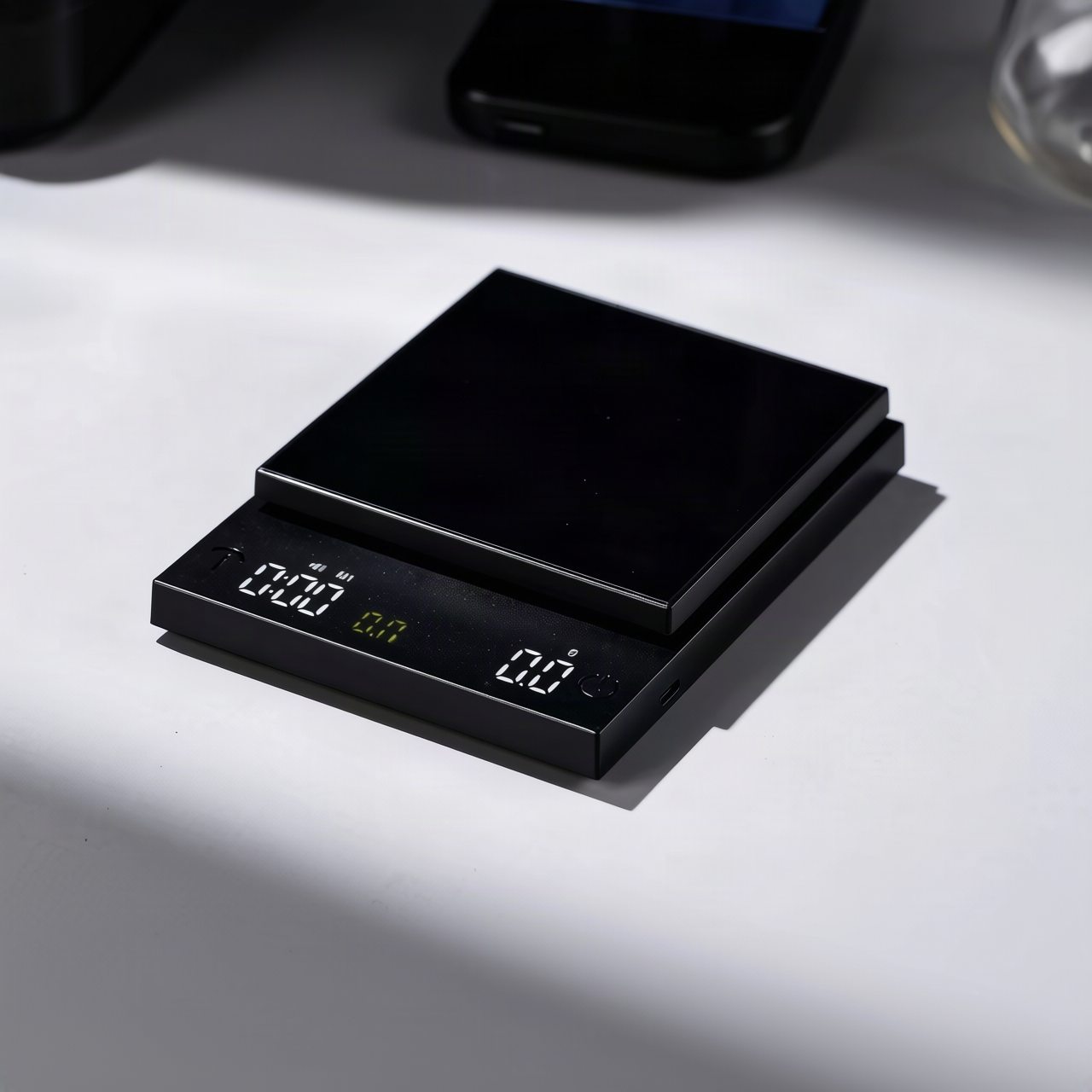 Elektronische Espresso-Waage mit Timer