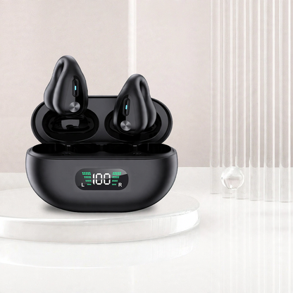 Knochenleitung-Ohrhörer, Clip-On, Bluetooth