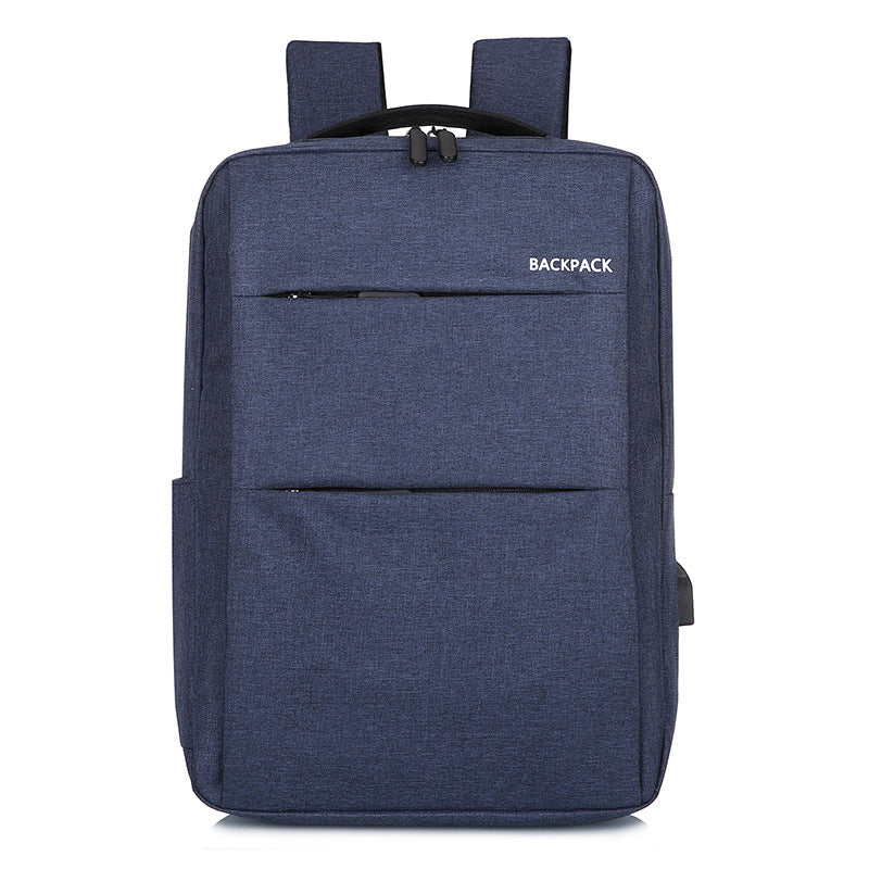 Herren-Laptop-Rucksack, Oxford, 15 Zoll, atmungsaktiv