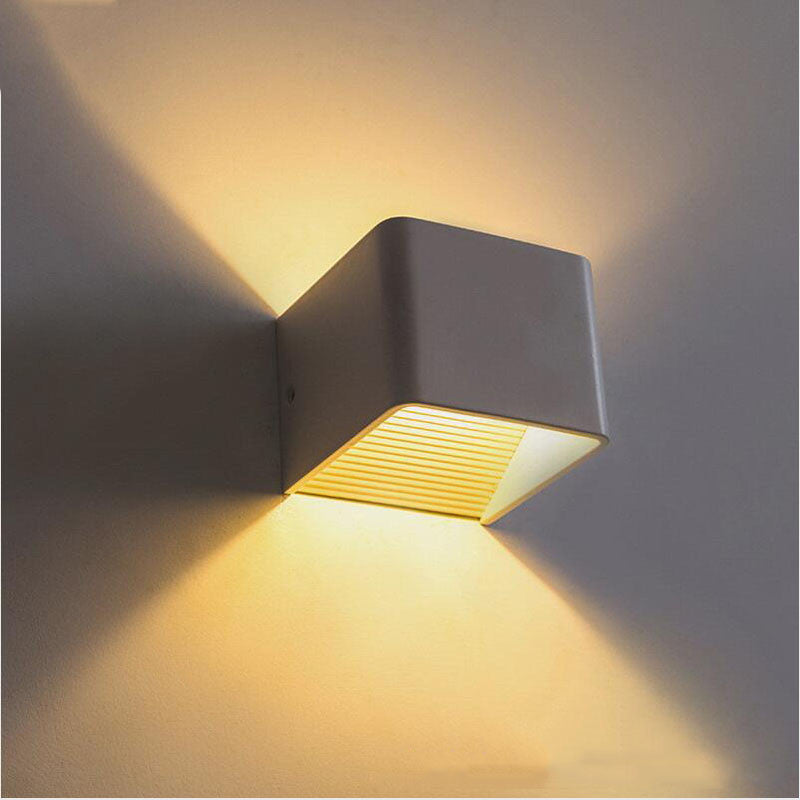 LED-Wandleuchte, Aluminium, wasserfest