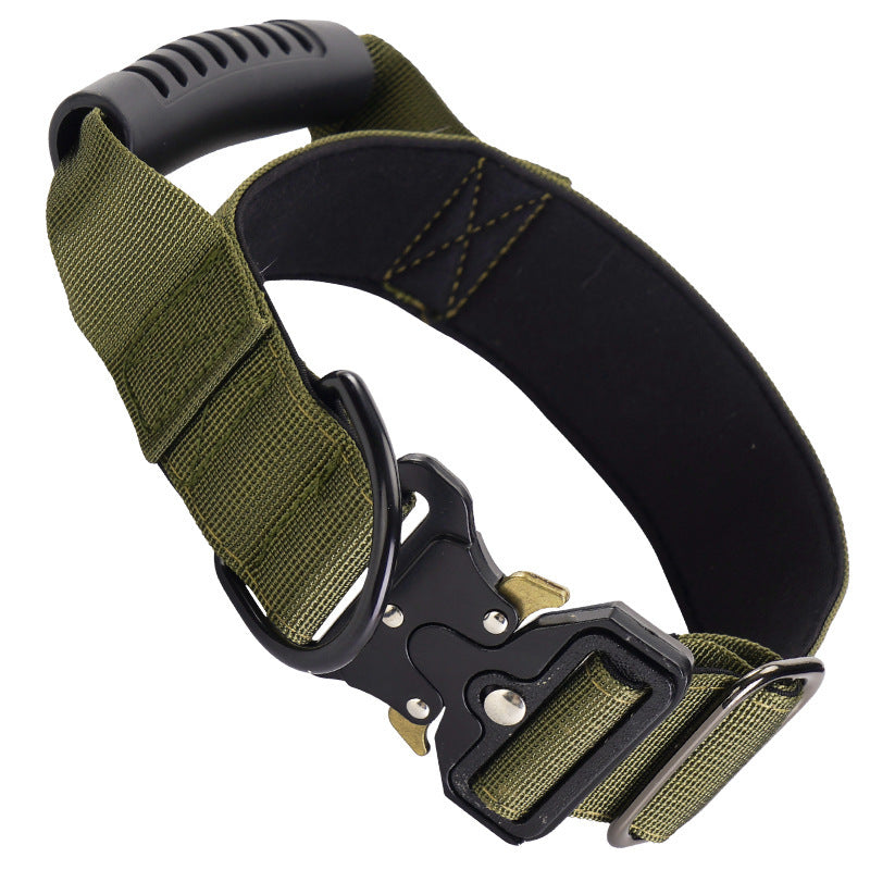 Taktisches Hundehalsband mit Griff