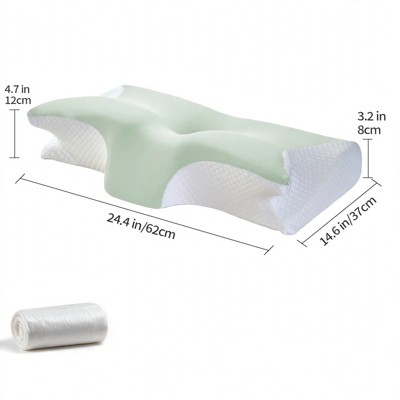 Schmetterlingsförmiges Nackenkissen Memory-Foam