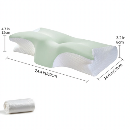 Schmetterlingsförmiges Nackenkissen Memory-Foam