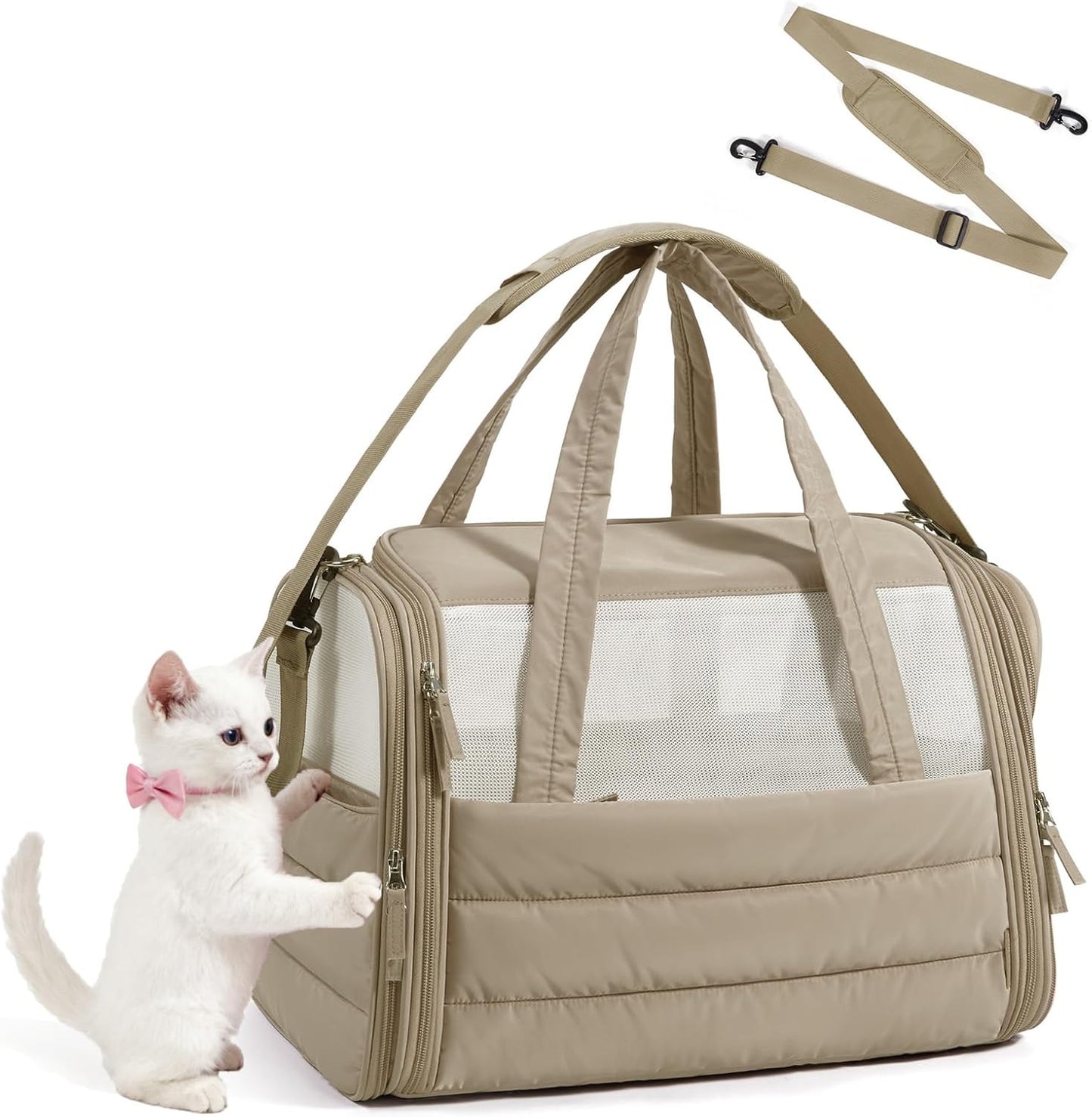 Rucksack für Hunde und Katzen, bis 7,5 kg, Oxford