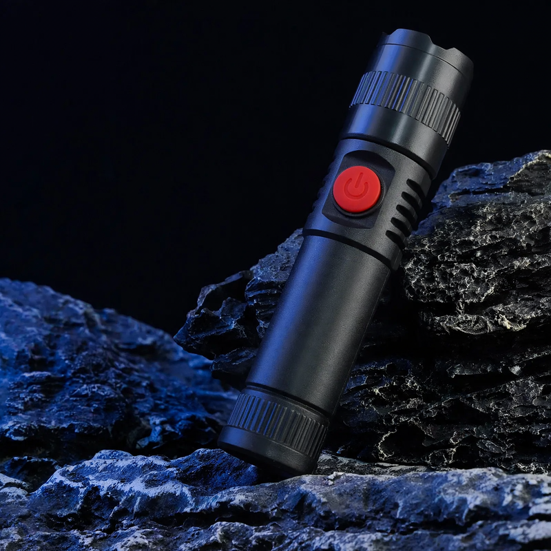 Aufladbare Taschenlampe, tragbar