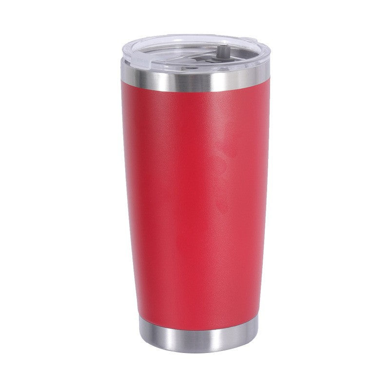 Isolierbecher aus Edelstahl, 20 oz, mit Drehverschluss