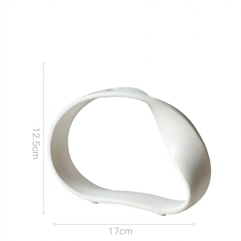 Geometrische Keramik-Vase, nordisches Design