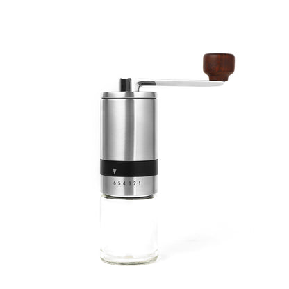 Handkaffeemühle aus Edelstahl
