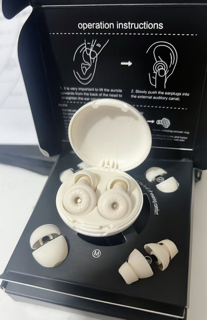 Schaumstoff-Ohrstöpsel zum Schlafen, 4er-Pack