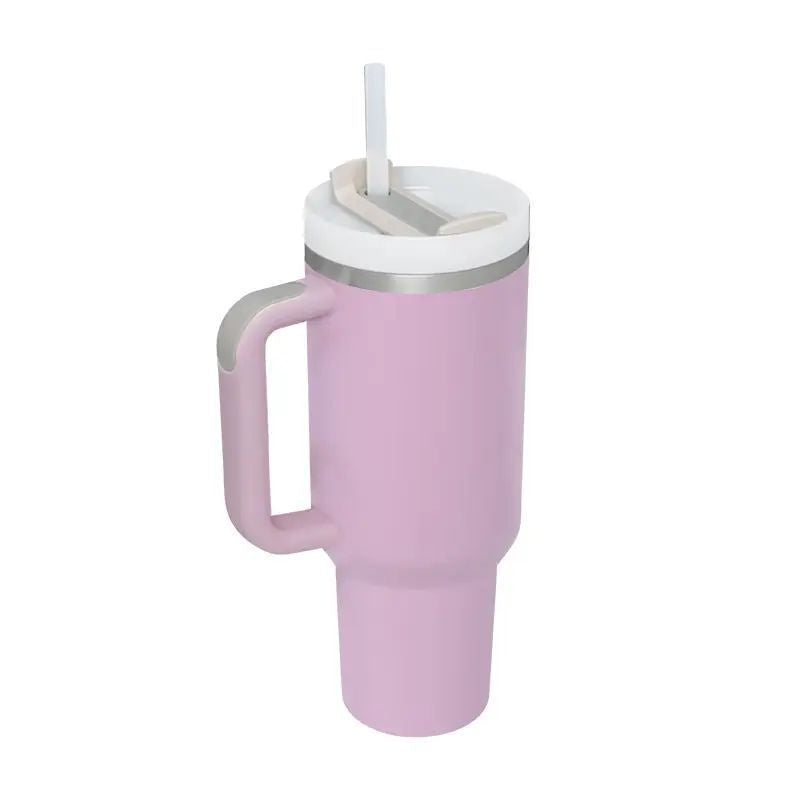 Isolierbecher 40oz mit Strohhalm und Griff