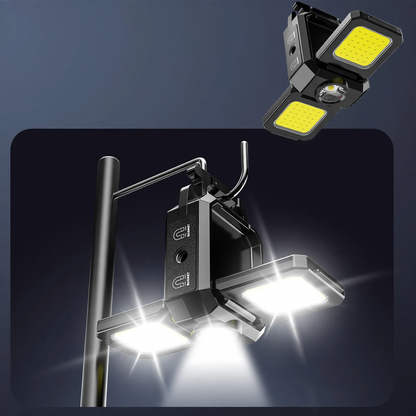 Aufladbare LED-Taschenlampe, 800 mAh