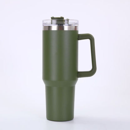 Isolierbecher aus Edelstahl mit Griff, 1200 ml