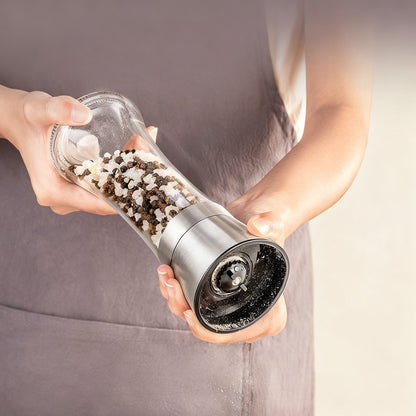 Handmühle für Gewürze, Glas, modern