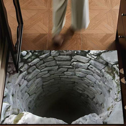 Badezimmermatte aus Kieselgur mit 3D-Muster